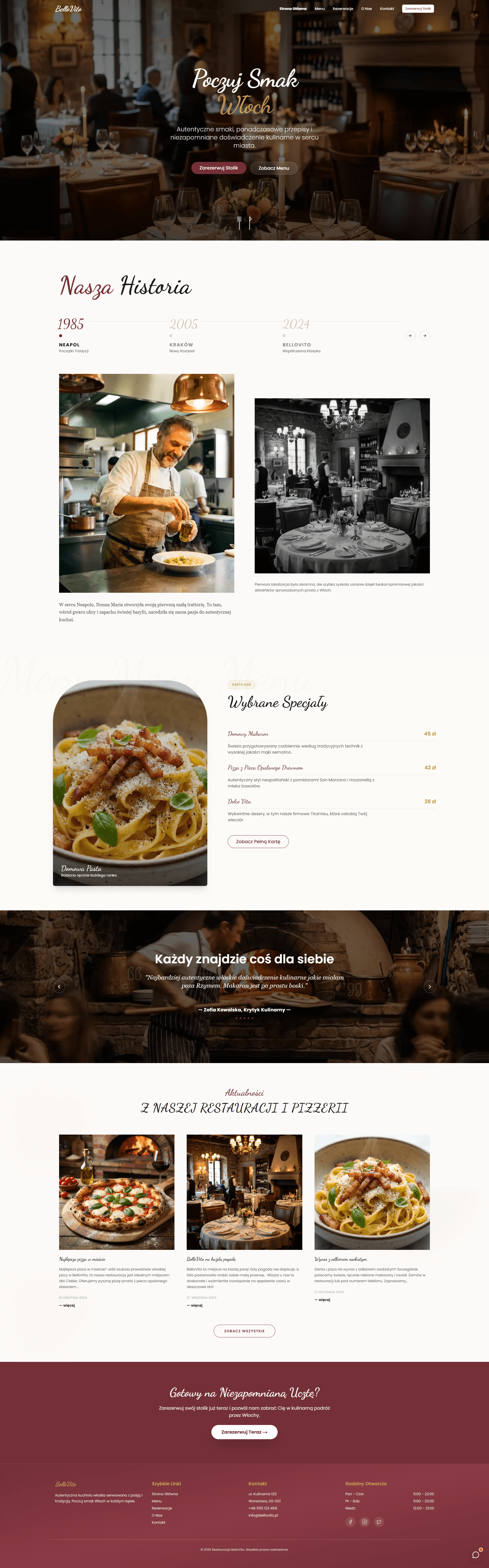Zdjecie strony Restauracja Bellovito